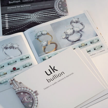 UK Bullion jewellery booklet
